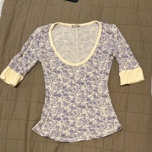 Intimately Free People Floral layering top